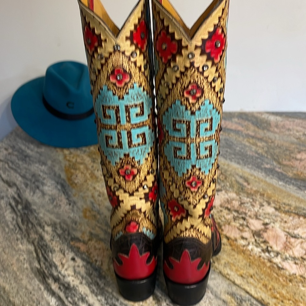 KURTMAN Handmade leather boots very unique - Picture 9 of 14